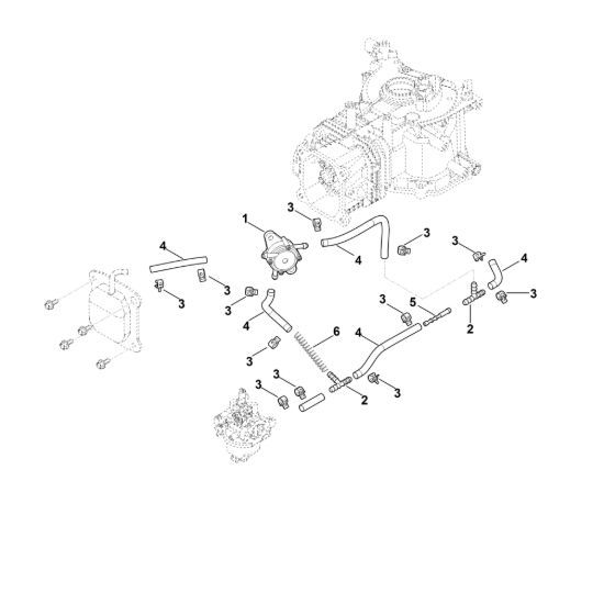 Picture of H - Pompa carburante XT-800 (XT800-3087)